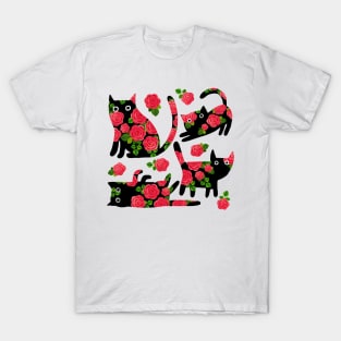 Cat tattoos T-Shirt